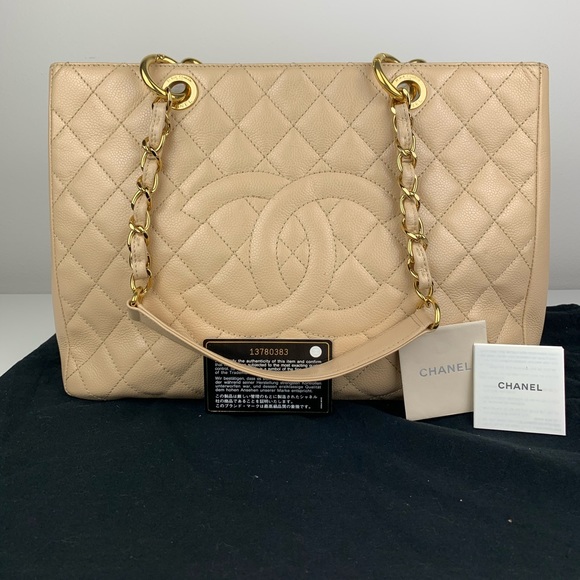 CHANEL Handbags - 🛑SOLD🛑Chanel GST caviar nude